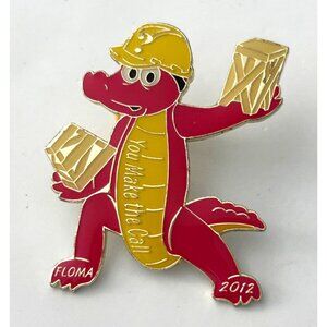 Odyssey of the Mind Florida FL 2012 Gator Alligator Lapel Pin